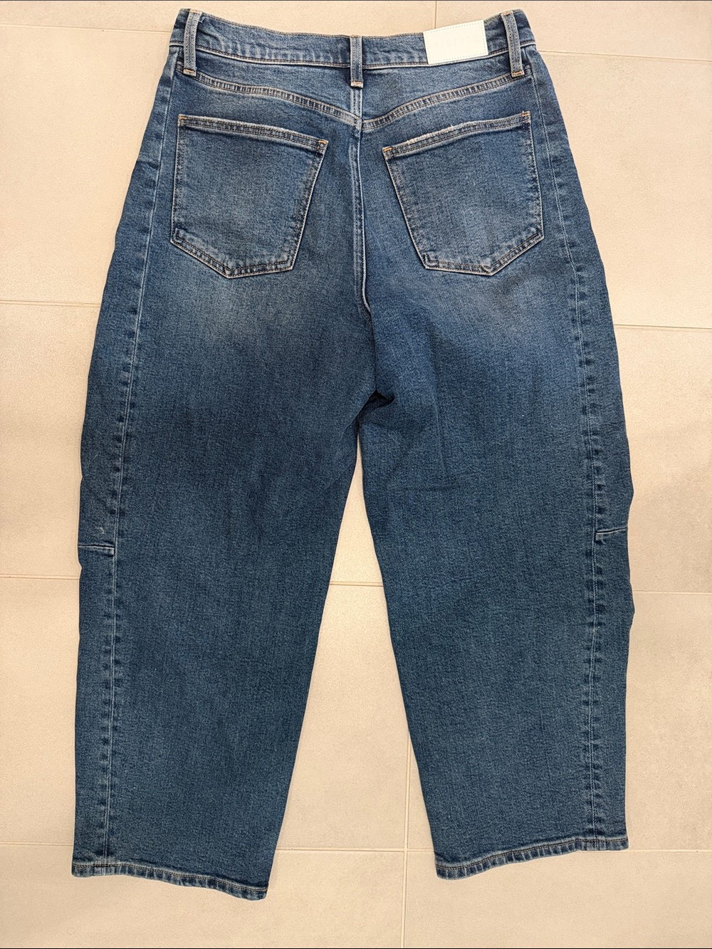 Pistola Dark Blue Relaxed Barrel Jean - Picture 2 of 4